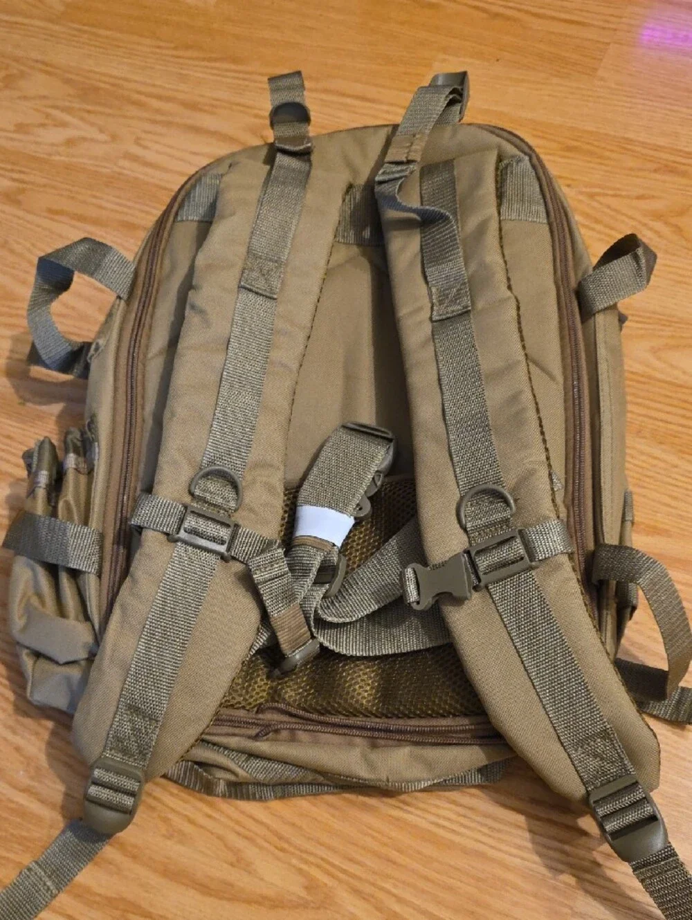 EAST WEST USA Tactical Military-Style Backpack - Khaki